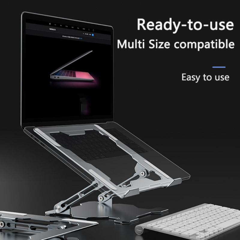 ErgoWellness™ Premium Aluminum Laptop Riser