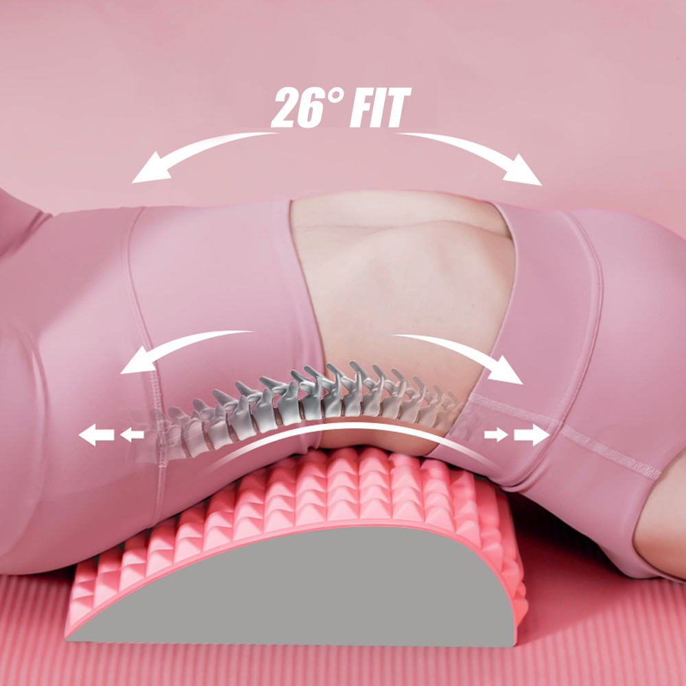 Ergonomic Neck & Back Stretcher Pillow – Cervical Pain Relief